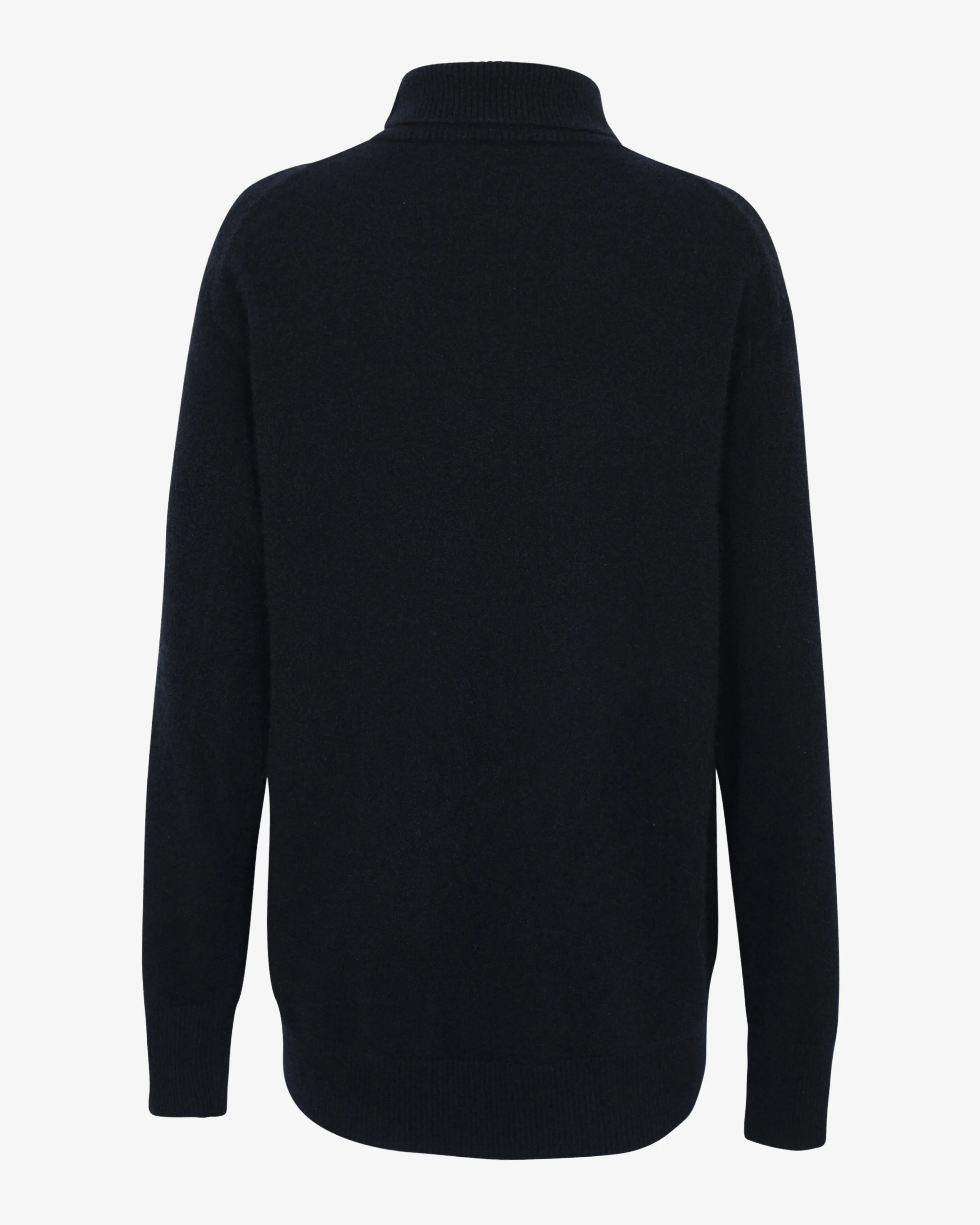 The Cashmere Turtleneck - Black