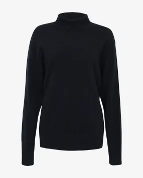 The Cashmere Turtleneck - Black