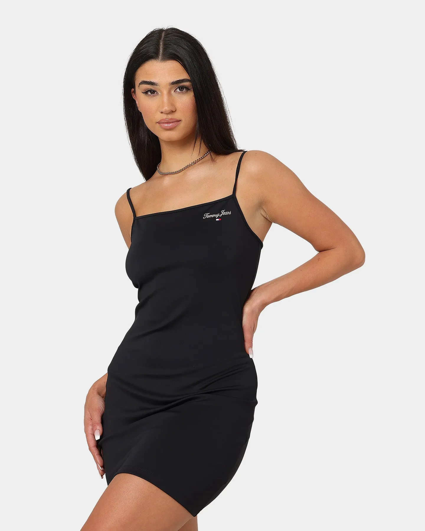 Tommy Jeans Timeless Bodycon Dress Black