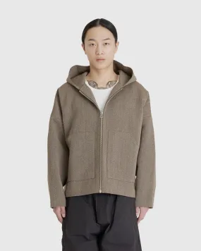 Tweed Hoodie