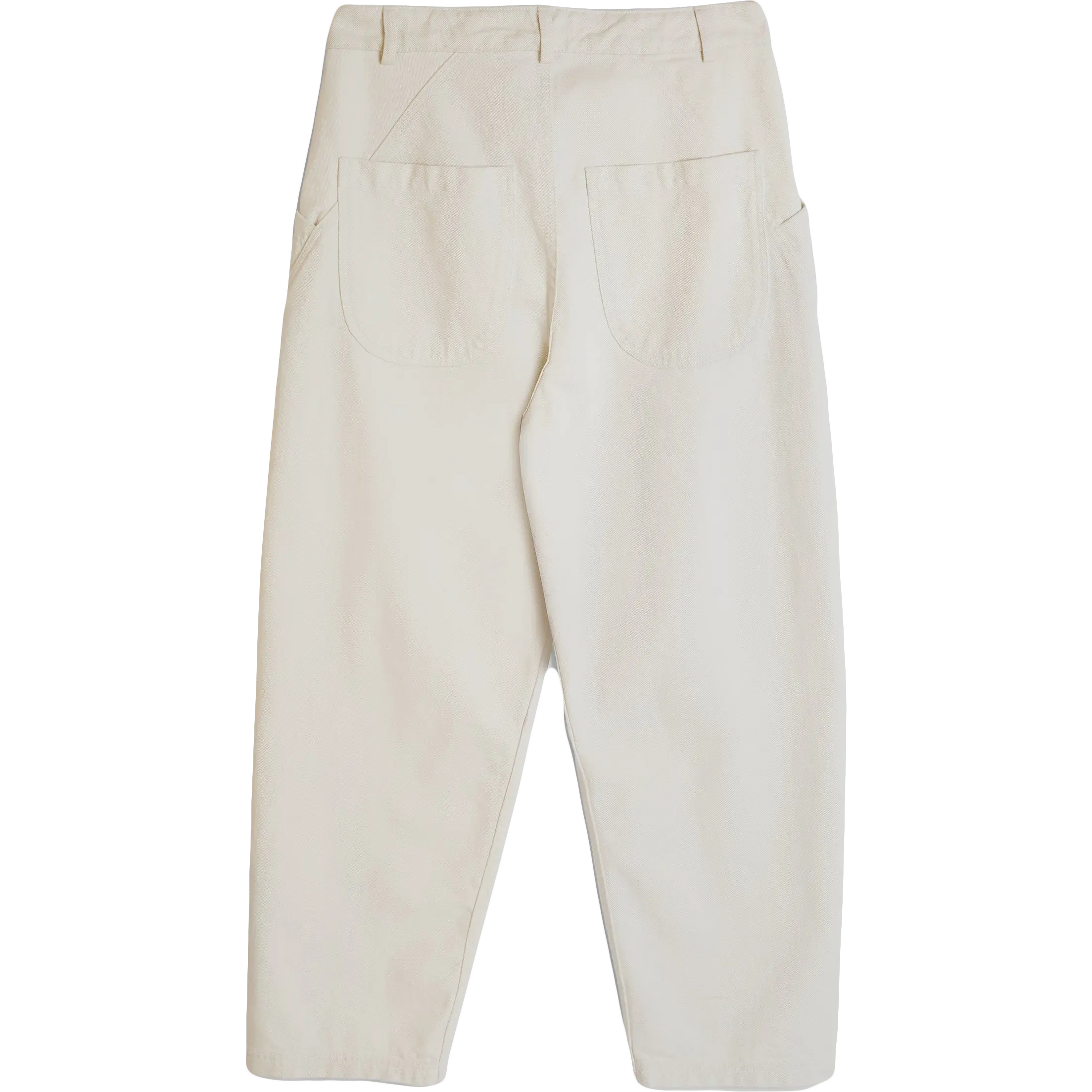 Twisted Seam Trouser - Ecru