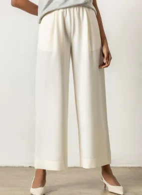 Wide Leg Pull On Pant